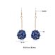 Wholesale New Fashion Lady  Rose Flower Earring  For Women Vintage Jewelry VGE037 3 small