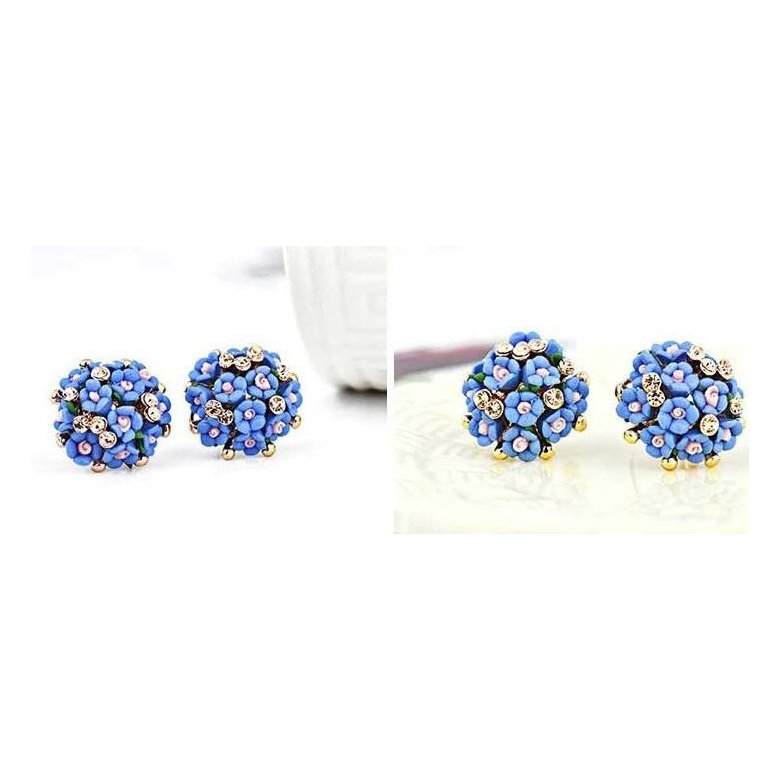 Wholesale New Fashion  jewelry Flower Earring For Women Vintage Jewelry VGE041 0