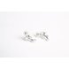 Wholesale New  Elegant Shell Pearl Flower Drop Earrings For Women Fashion Crystal Girls Jewelry  VGE043 3 small