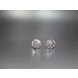 Wholesale New Arrival Jewelry hollowed-out  Flower Zircon Crystal Stud Earrings for Women Girl VGE047 4 small