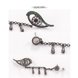 Wholesale Cute Eye Stud Earrings Set Luxury Brand Design  Crystal Eye Sets Earrings For Women Fashion Jewellery VGE050 3 small