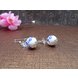Wholesale Handmade Blue And White Porcelain Earring Vintage Ceramic Woman Lady Drop Earrings Dangle Earrings   VGE052 0 small