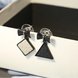 Wholesale Earrings girl unique for women earrings big style simple earrings Fashion  irregular geometry color simple earrings VGE060 0 small