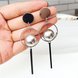 Wholesale Big Metal Beads Earrings Long Drop Earrings Women Party Statement Hanging Dangle Earrings Fashion Jewelry  VGE063 2 small