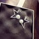 Wholesale New fashion delicate pearl crystal Star temperament Women Drop earrings creative Jewelry  VGE065 4 small