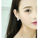 Wholesale Sparkling Zircon Stud Earrings for Women Luxury Full Zircon Bow Earrings Girls Romantic Style Wedding Engagement Party jewelry VGE073 2 small