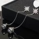 Wholesale Shiny  Snowflake star earrings  Long Tassel Dangle Earrings for Women Statement Earrings Jewelry Gifts VGE079 2 small