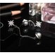 Wholesale Shiny  Snowflake star earrings  Long Tassel Dangle Earrings for Women Statement Earrings Jewelry Gifts VGE079 3 small