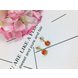 Wholesale Fashion Silver 925 Women Earrings jewelry Circular Ruby Zircon Gemstones Drop Earring Ornaments for Wedding Party VGE090 2 small