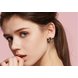 Wholesale Europe Design Vintage Eye Shape Stud Earrings For Women Fashion Personality Rhinestone Oorbellen Femme Trendy Ear Jewelry VGE098 3 small