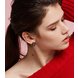 Wholesale New Arrival Fashion Trendy Dangle Bowknot ball tassel earrings Simple Korean Jewelry Female Long Pendant Eardrop VGE102 2 small