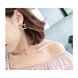 Wholesale New Arrival  color Crystal Trendy Star heart  Women Dangle Earrings fashion Jewelry  VGE108 3 small