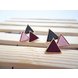 Wholesale Unique triangular geometry earrings fashion geometric shape earrings beautiful and colorful color matching earrings personality VGE109 2 small
