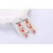 Wholesale New Jewelry High Quality Red High Heels Female Crystal Pendant Earrings Hollow Earrings Korean Jewelry Glass Copper Earrings VGE111 2 small