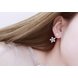 Wholesale 2020 Korean New Fashion Exquisite Star heart Pearl Earrings Simple Small Earrings Elegant Women's Versatile Jewelry VGE112 1 small