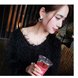 Wholesale New design fashion hanging earrings geometric round shiny rhinestone earrings women's jewelry wholesale VGE115 2 small