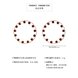 Wholesale New Hot Selling Colorful Hoop Earrings For Women Girl Statement Ear Jewelry Round Circle  Gift Jewelry VGE116 4 small