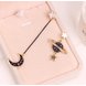 Wholesale Fashion Moon star tassel earrings asymmetric stud earrings woman contracted temperament astronauts earrings for women jewelry VGE120 3 small