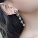 Wholesale Elegant imitation pearl Star Long Tassel ear nail exquisite Prevent Allergy EarringFashion Personality Pendant High Quality VGE122 1 small