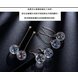 Wholesale New Fashion Women Transparent Glass Long Water Ball Dangle Earrings For Girls Drop Earrings Party Jewelry Accessories VGE124 4 small