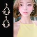 Wholesale New Cute Sweet Heart Zircon Flower Circle Stud Earrings For Women Fashion Delicate Jewelry VGE129 2 small