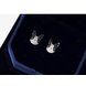Wholesale New Cute Little Colorfully Pet Cartoon Dog Stud Earrings for Women Lovely Bulldog Earrings Puppy Fashion Jewelry VGE130 4 small
