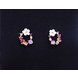 Wholesale Korean Style Shell Flower Delicate Zircon Long Dangle Earrings For Women Temperament Jewelry VGE132 1 small