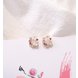 Wholesale Korean Style Shell Flower Delicate Zircon Long Dangle Earrings For Women Temperament Jewelry VGE132 3 small