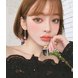 Wholesale  New arrival zircon love tassel pendant earrings Korean fashion earrings light luxury gift statement earrings for women VGE133 1 small