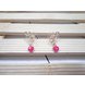 Wholesale Bowknot Heart Earrings for Women Girl Elegant Gold Color Alloy Shiny crystal Earrings Wedding Jewelry VGE135 2 small