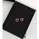 Wholesale Cute Tiny Flower Circle Wreath Love Heart Earrings for Women Water Drop Rhinestone Pendant Accessories Earring VGE137 2 small