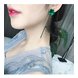 Wholesale New Style Five Leaves Flower Tassels Long Earrings Elegant Earrings Real 925 Silver  Fine Jewelry  for Women VGE140 2 small