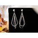 Wholesale Women's Zircon Earrings Pendant Long Earring Fashionable Women's Jewelry Party Gift VGE145 1 small