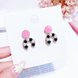 Wholesale Fashion cute for women Stud Earrings Lovely Girl Pearl Ear Studs Fashion Jewelry Womens Accessories Earrings Pink VGE154 0 small