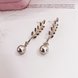 Wholesale Fashion Jewelry Pearl Pendant Leaves Branches Earrings Temperament Women Alloy Earrings For Female Gift Water Drop Earrings VGE160 3 small