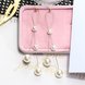 Wholesale Korean Popular New Smooth Pearl Tassel Earrings for Women Girls Baroque Style Female Temperament Jewelry Gift  VGE168 2 small