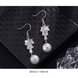 Wholesale Fashion Cubic Zircon Drop & Imitation Pearl Dangle Earrings For Women Bridesmaid Wedding Party Jewelry VGE176 2 small