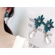 Wholesale Dominated The new 2020 Vintage flower small pure and fresh and fashion contracted crystal long Women Drop earrings VGE177 0 small