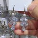 Wholesale Tassel Earrings 2020 Trendy Water Drop Women Dangle Earrings Crystal Flower Long Pendant Earrings For Women jewelry VGE184 1 small