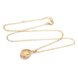 Wholesale Trendy Antique Gold Water Drop Beige Glass Jewelry Set TGCJS030 2 small