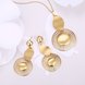 Wholesale Classic Gold Plant Jewelry Set TGGPJS133 0 small