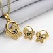 Wholesale Trendy 24K Gold Animal CZ Jewelry Set TGGPJS322 0 small