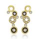 Wholesale Trendy 24K Gold Round CZ Jewelry Set TGGPJS324 1 small