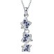 Wholesale Trendy Silver Plant CZ Jewelry Set TGSPJS372 3 small