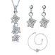 Wholesale Trendy Silver Plant CZ Jewelry Set TGSPJS388 0 small
