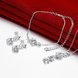 Wholesale Trendy Silver Plant CZ Jewelry Set TGSPJS388 1 small