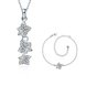 Wholesale Trendy Silver Plant CZ Jewelry Set TGSPJS396 0 small