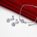 Wholesale Trendy Silver Plant CZ Jewelry Set TGSPJS403 1 small