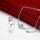 Wholesale Trendy Silver Plant Glass Jewelry Set TGSPJS446 0 small