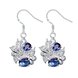Wholesale Trendy Silver Plant Glass Jewelry Set TGSPJS480 2 small
